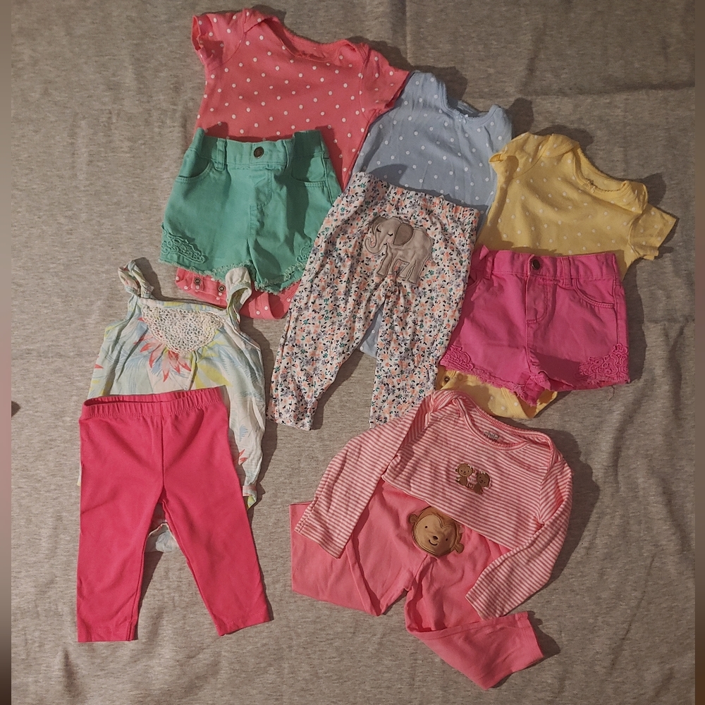 Mix & Match BUNDLE 17 pieces 12month clothing